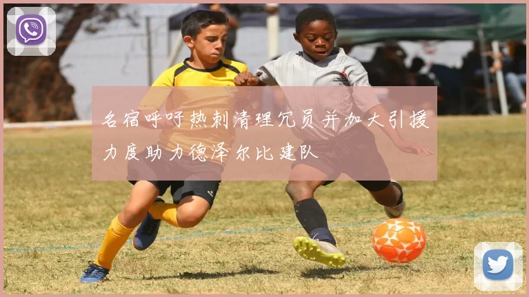 名宿呼吁热刺清理冗员并加大引援力度助力德泽尔比建队